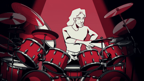 Geddy Lee and Alex Lifeson Voices Cops In Rush’s “YYZ” Animated Video | Society Of Rock Videos