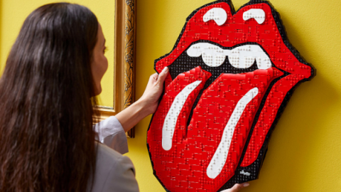 The Rolling Stones’ Iconic Tongue Logo Is Now A LEGO Set | Society Of Rock Videos