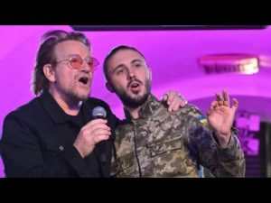 Watch U2’s Bono and Edge Perform At Ukranian Bomb Shelter