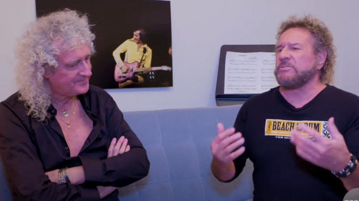 Watching Sammy Hagar and Brian May Talk About Their Music Is Perfection In Deleted Video | Society Of Rock Videos