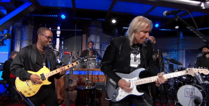 Watch Joe Walsh Perform “Funk 49” On The Late Show