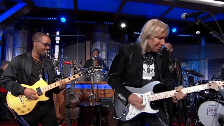 Watch Joe Walsh Perform “Funk 49” On The Late Show | Society Of Rock Videos