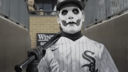 Watch Ghost’s Papa Emeritus IV Throw The First Pitch At Sox Game | Society Of Rock Videos