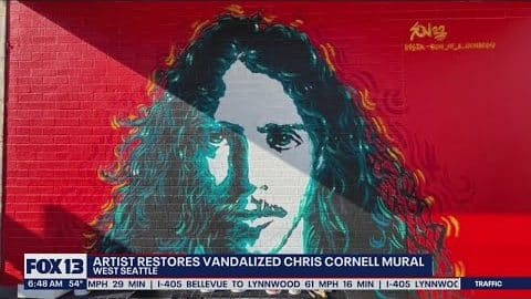 Chris Cornell’s Mural Vandalized | Society Of Rock Videos