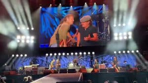Watch Brian Johnson and Lars Ulrich Teamup With Foo Fighters For Taylor Hawkins Tribute Show