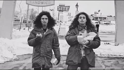 Iconic Eddie Van Halen and David Lee Roth Mcdonald’s Photo Installed At Photo Site | Society Of Rock Videos
