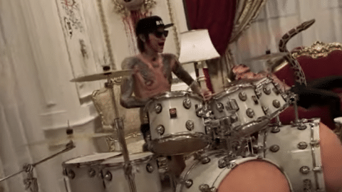Watch Tommy Lee’s Collaboration With Wife Brittany Furlan ‘Bouncy Castle’ | Society Of Rock Videos