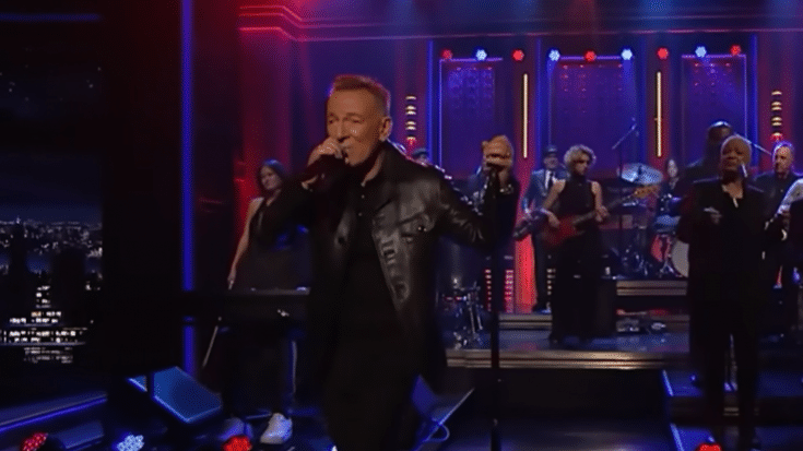 Watch Bruce Springsteen Perform “Don’t Play That Song” On Tonight Show | Society Of Rock Videos