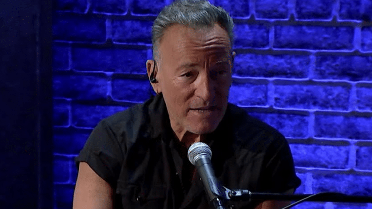 Watch Bruce Springsteen Perform “Thunder Road” On The Howard Stern Show | Society Of Rock Videos