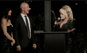 Jeff Bezos Gives Dolly Parton $100million For Charity