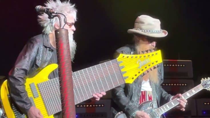 Watch ZZ Top play ‘Got Me Under Pressure’ With A 17-String Bass | Society Of Rock Videos