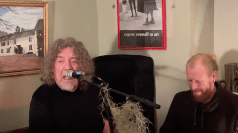 Watch Robert Plant Play At Pub in England With Saving Grace | Society Of Rock Videos