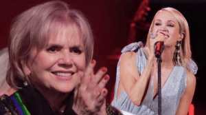 Linda Ronstadt Smiles As Carrie Underwood Performs “Blue Bayou” & “When Will I Be Loved”