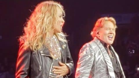 Watch Axl Rose and Carrie Underwood Perform “Welcome To The Jungle”