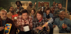 John Fogerty Performs CCR’s “Looking Out My Backdoor” With Kid Instruments