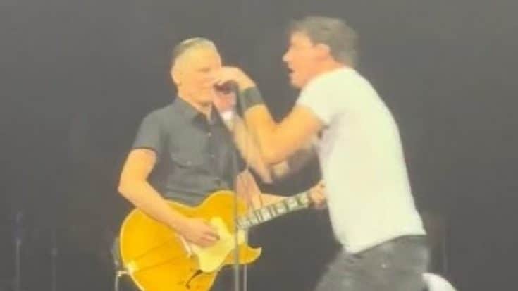 Fan Rushes Stage While Bryan Adams Performs “Summer of ’69” | Society Of Rock Videos