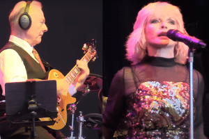 Toyah and Robert Fripp Deliver Epic ‘Kashmir’ Cover with Robert Plant in the Audience
