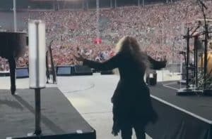 See Stevie Enter The Concert And Receive Nothing But Love
