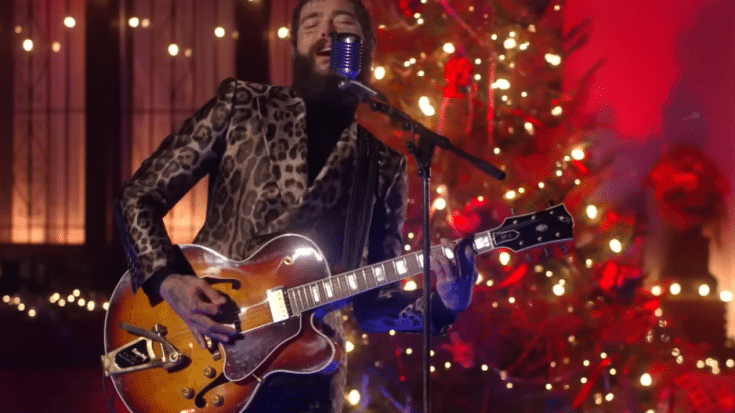 Watch Post Malone’s Live Performance of ‘Devil In Disguise’ at the ‘Christmas At Graceland’ Special | Society Of Rock Videos