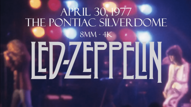 Led Zeppelin’s Unseen 1977 Pontiac Silverdome Performance Surfaces Online | Society Of Rock Videos