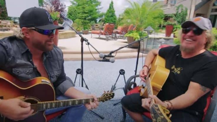 Watch Toby Keith And Sammy Hagar Perform ‘Rum Is The Reason’ Together | Society Of Rock Videos