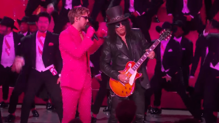 Slash and Wolfgang Van Halen Joined Ryan Gosling for “I’m Just Ken” Oscar Performance | Society Of Rock Videos