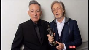 Paul McCartney Roasts Bruce Springsteen In London Awards Ceremony