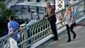 Video Shows Rock Star Saves Woman Trying To Jump Off A Bridge