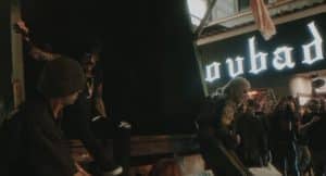 Motley Crue Comes Out Of Dump Truck As Entrance To Show