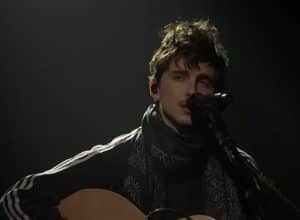 Timothée Chalamet Performs 3 Bob Dylan Songs On SNL