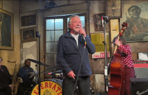Watch Robert Plant’s Unexpected Appearance at the Jazz Festival in New Orleans