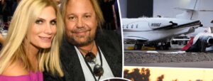 Vince Neil’s Girlfriend Makes Public Appearance After Plane Crash