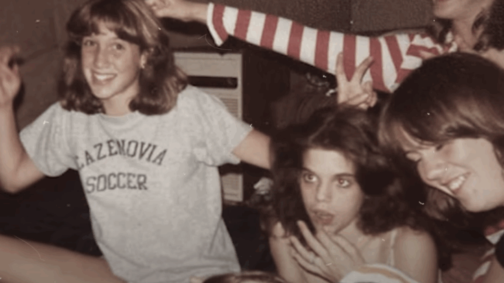 Teenagers in the 1970s hanging out