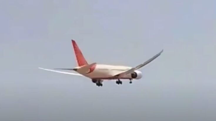 India Dream Plane on its way to crash