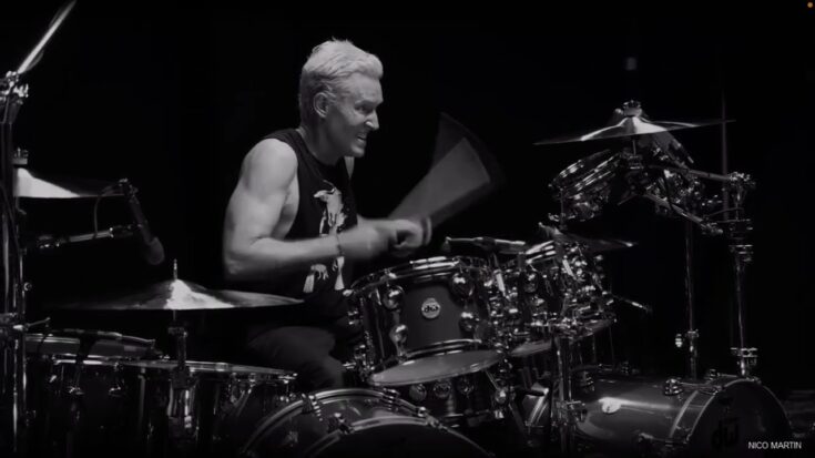 josh freese photographed in black and white