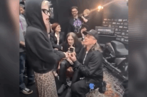 Kelly Osbourne And Sid Wilson Get Engaged Backstage At The Black Sabbath Final Show