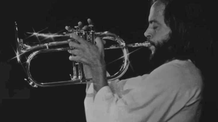 Chuck Mangione playing the trumpet