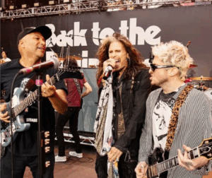 Steven Tyler Triumphantly Returns to the Stage with “Back to Beginning” Featuring Ronnie Wood and Nuno Bettencourt—WATCH