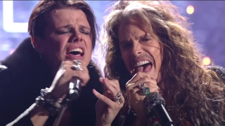 Yungblud and Steven Tyler singing together