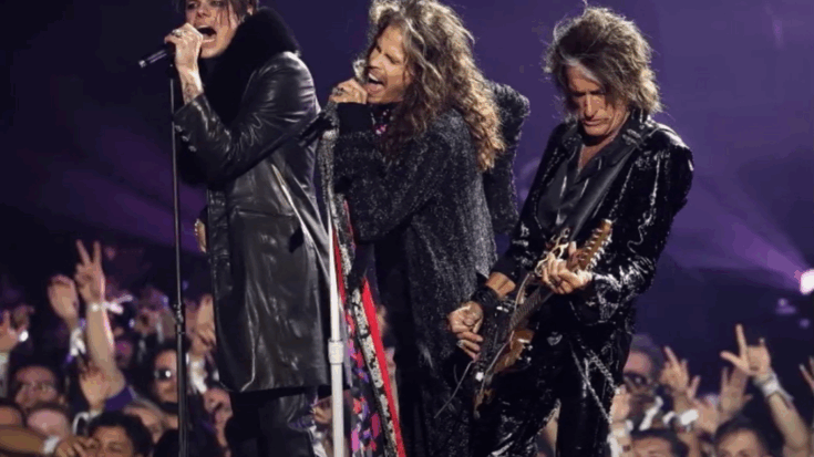 Aerosmith and Yungblud perform an Ozzy Osbourne tribute live at the MTV VMAs.