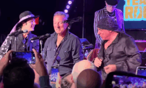Watch Bruce Springsteen Make a Surprise Appearance at Steve Van Zandt’s Benefit Concert Watch Bruce Springsteen Make a Surprise Appearance at Steve Van Zandt’s Benefit Concert