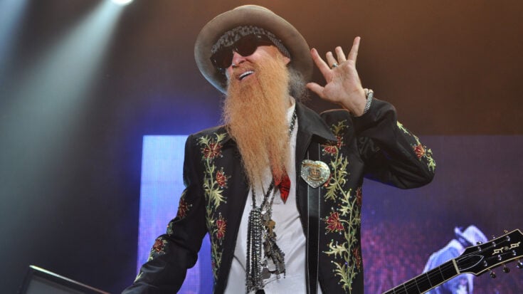 Billy Gibbons à Tours en 2011.