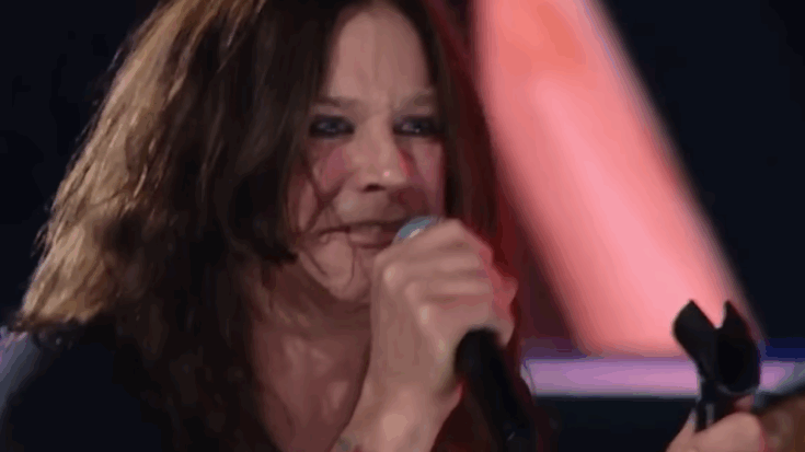 Ozzy osbourne singing