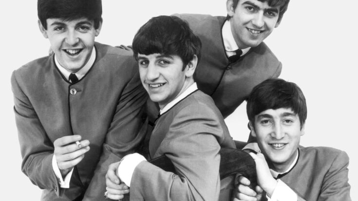 The Beatles 1963 publicity photo used on the cover of I Want to Hold Your Hand