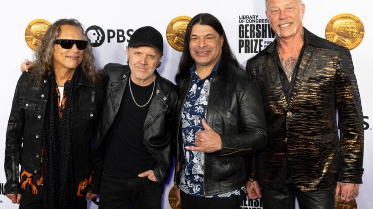 Metallica at the Library of Congress Gershwin Prize for Popular Song ceremony at DAR Constitution Hall in Washington, D.C., March 20, 2024. Photo by Elaina Finkelstein/Library of Congress. Note: Privacy and publicity rights for individuals depicted may apply.