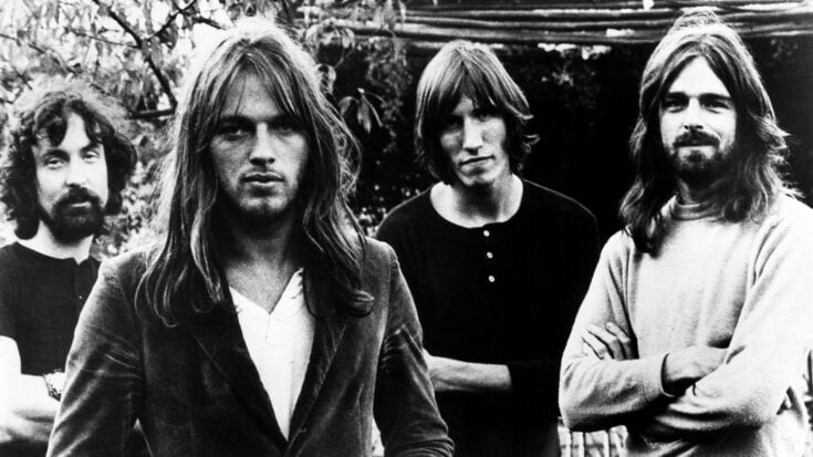 UNITED KINGDOM - CIRCA 1973: Pink Floyd, (L-R: Nick Mason, Dave Gilmour, Roger Waters and Rick Wright) pose for a publicity shot circa 1973. (Photo by Michael Ochs Archives/Getty Images)