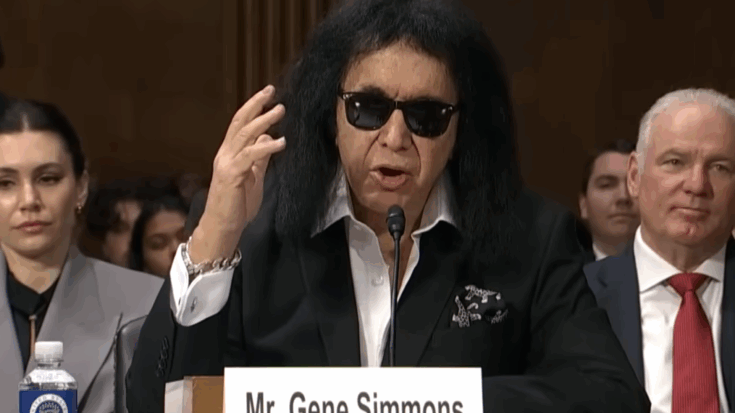 KISS co-founder Gene Simmons testified before the Senate Judiciary Committee about the American Music Fairness Act.