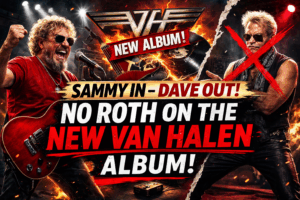 Sammy Hagar Says David Lee Roth Won’t Appear on the Next Van Halen Album