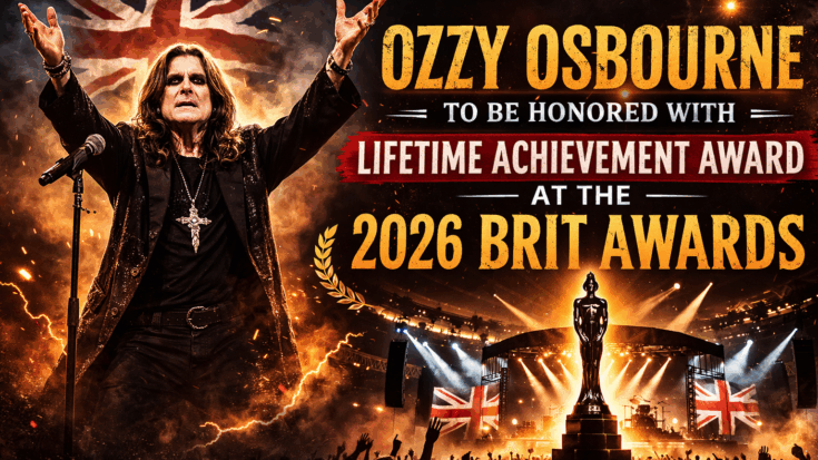 Ozzy Osbourne to Receive Lifetime Achievement Honor at the 2026 BRIT Awards