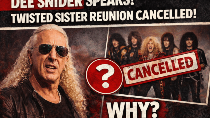 Dee Snider Breaks Silence After Twisted Sister Reunion Is Canceled